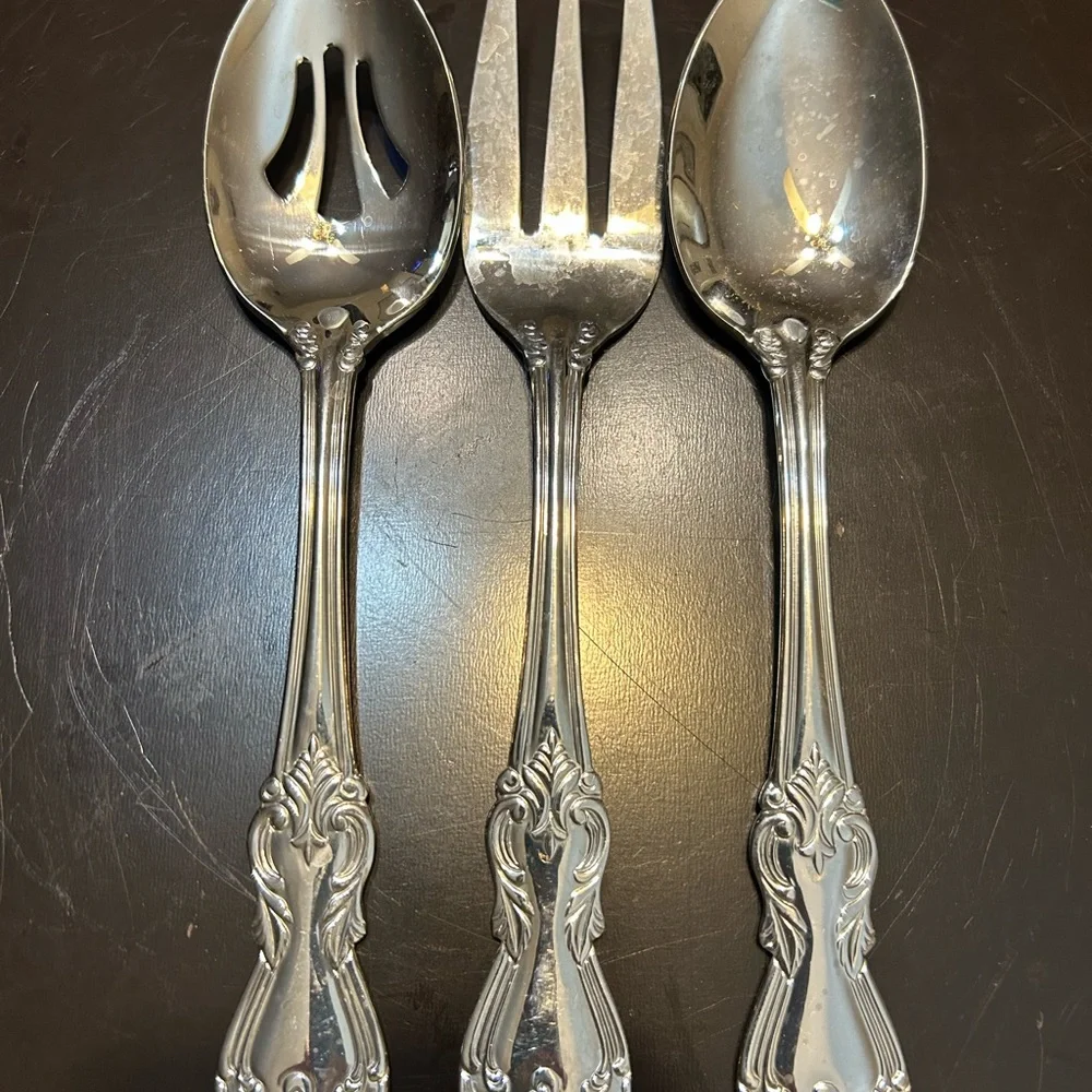 Reed & Barton Silver Serving Utensil Set